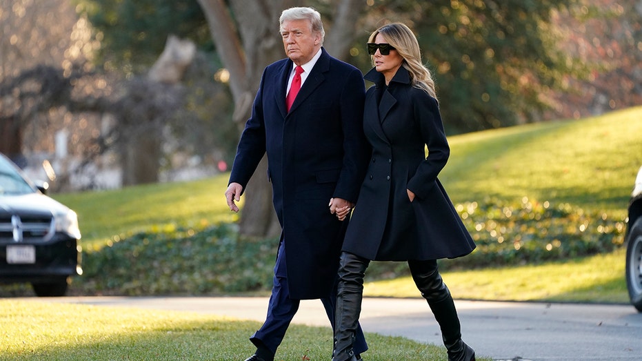President Trump and the first lady