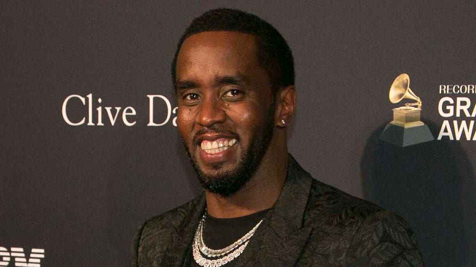 Diddy on a red carpet