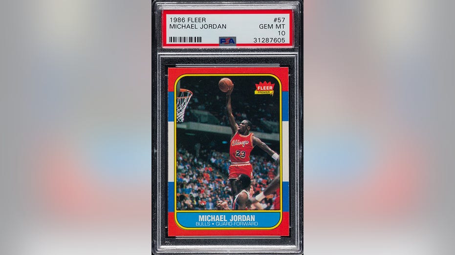 Michael Jordan 1986-87 Fleer card sells for at latest auction | Fox Business