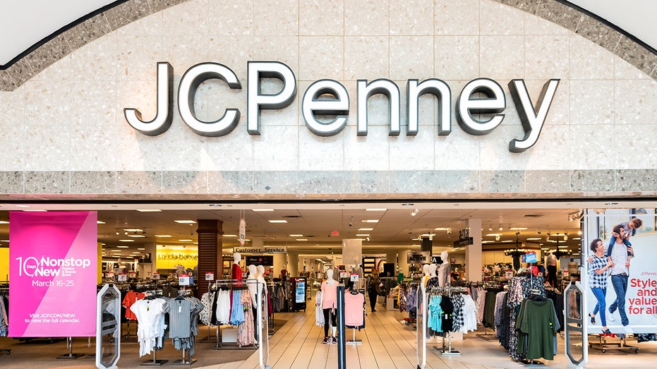 JCPenney store in mall