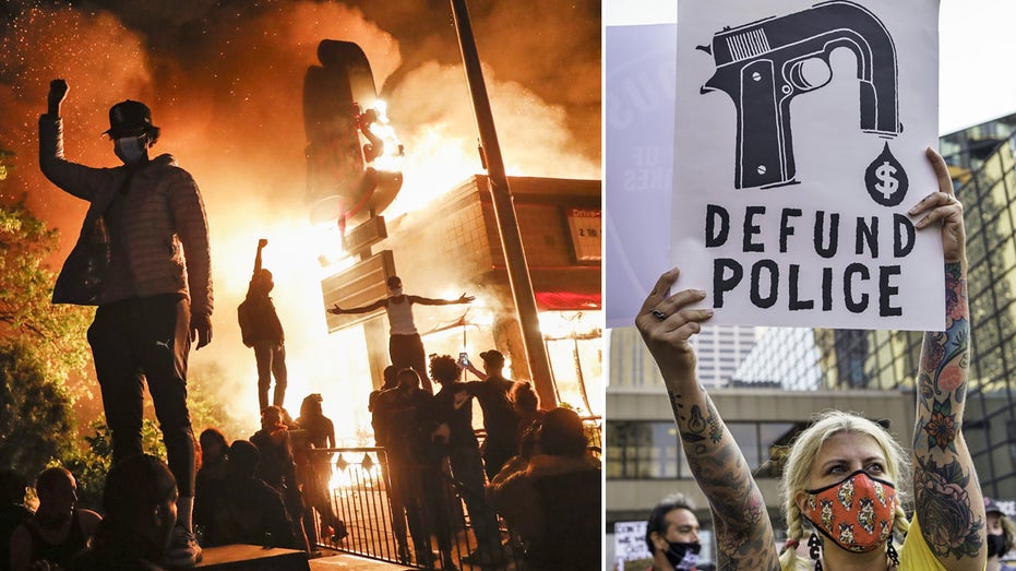 Minneapolis during defund police movement