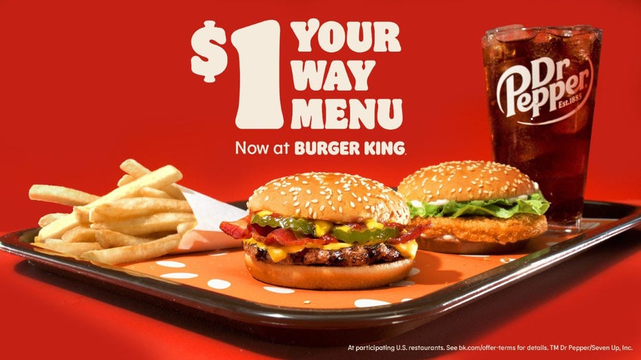 Burger King dollar menu