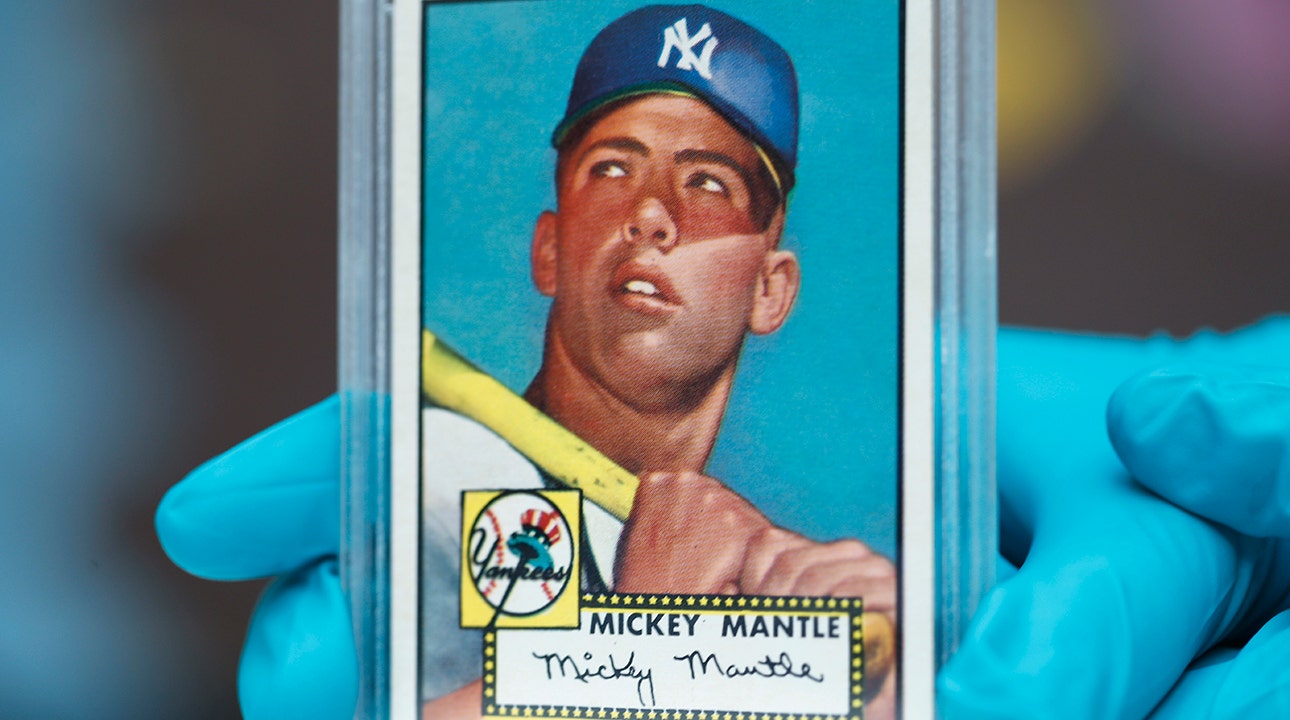 The Rare Mickey Mantle baseball card sells for more than $ 5 million, setting a record