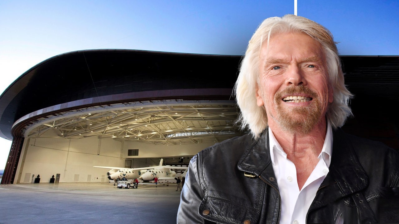 Richard Branson provides within tour of Virgin Galactic’s Unity spacecraft