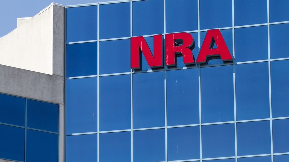 The National Rifle Association headquarters building in Fairfax, Virginia
