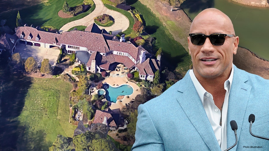 The Rock Dwayne Johnson mansion