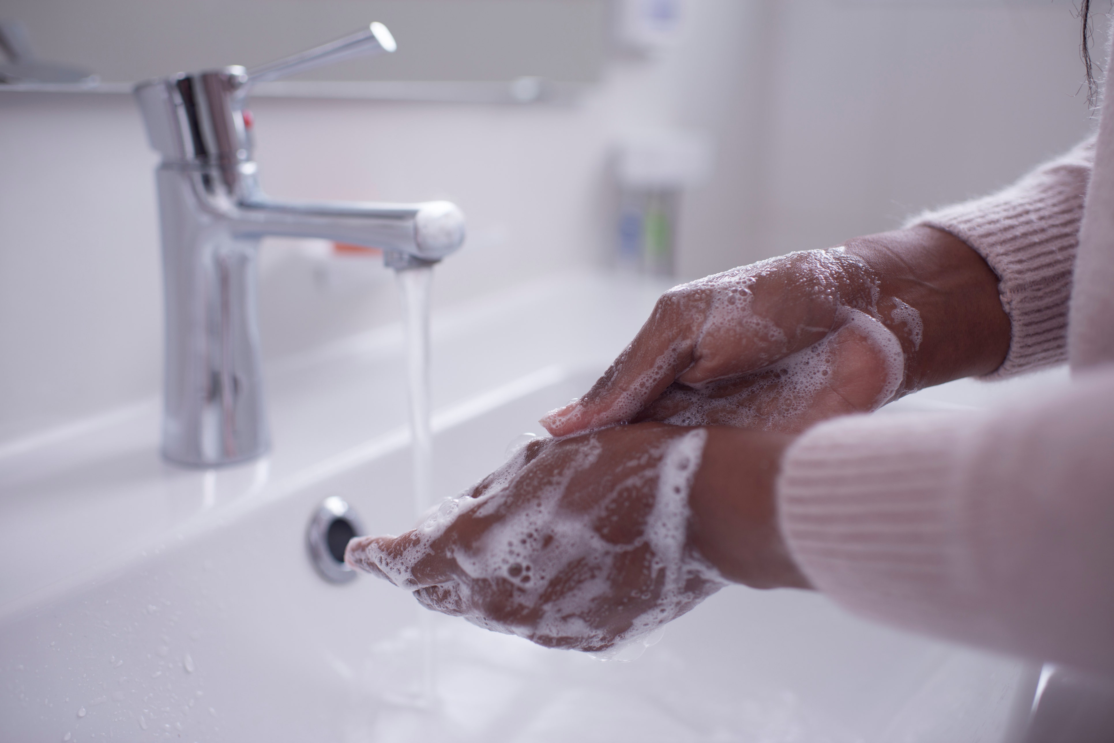 Popular hand soap that reminds of concern about bacterial infection