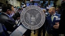 The Securities and Exchange Commission is drafting a proposal that would restrict plans that corporate insiders use to avoid insider-trading claims when buying or selling their own company’s stock. (Photo by SAUL LOEB/AFP via Getty Images) - Fox Business News