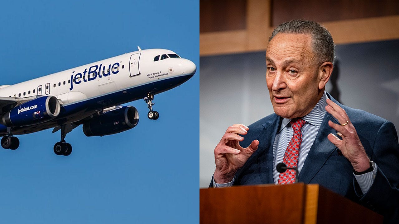 Schumer begs JetBlue not to send NYC jobs to Florida