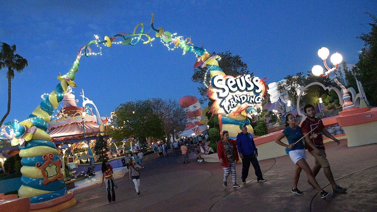 Universal Orlando removes Dr. Seuss books from gift shop, considers park changes
