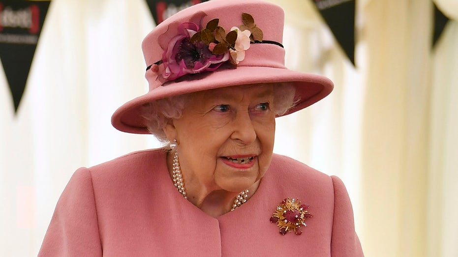 Queen Elizabeth smiling