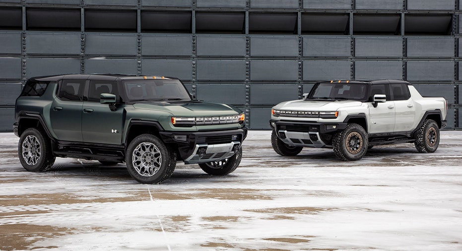 Hummer pickup and ev