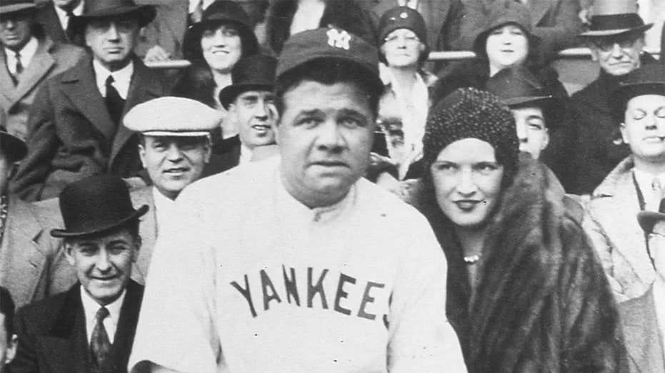 Babe Ruth at Yankee Stadium