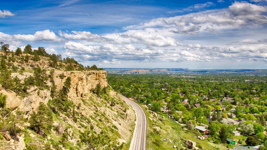 A estrada de montanha mais alta de Montana