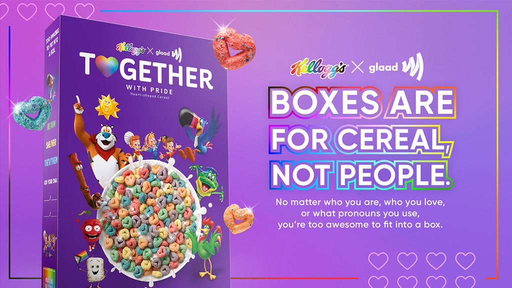 Kellogg's releases cereal celebrating preferred gender pronouns