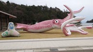 Japan town uses COVID-19 relief funds to build giant squid