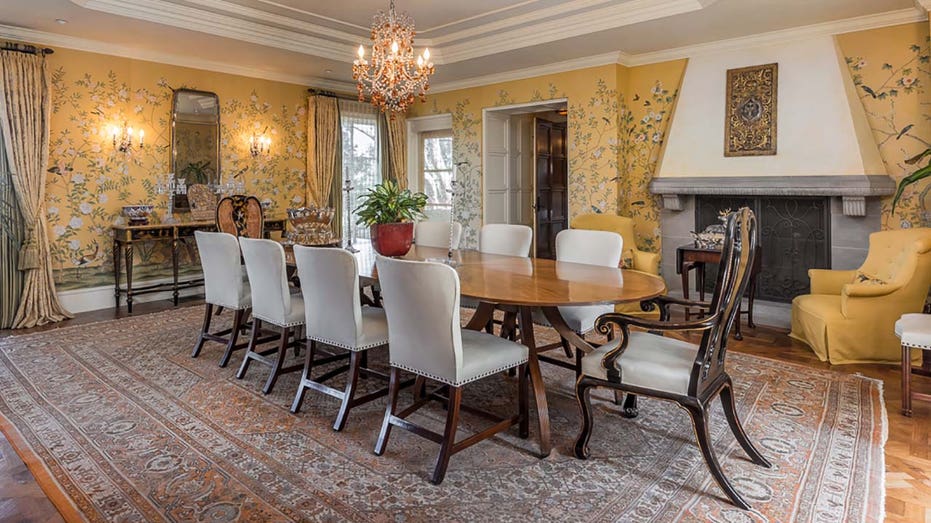 Erika Jayne's dining room