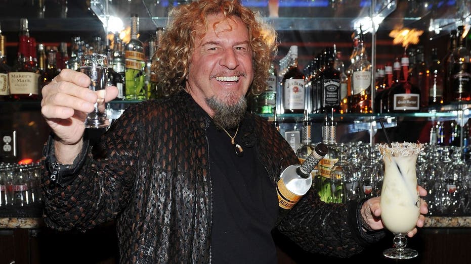 sammy hagar at beach bar rum launch