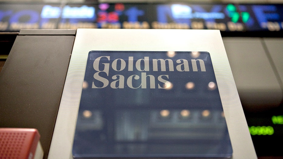 Goldman Sachs logo at the NYSE