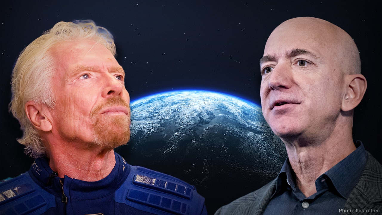 Jeff Bezos offers parting words as Richard Branson ...
