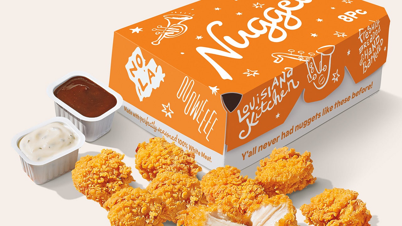 popeyes handcrafted nuggets