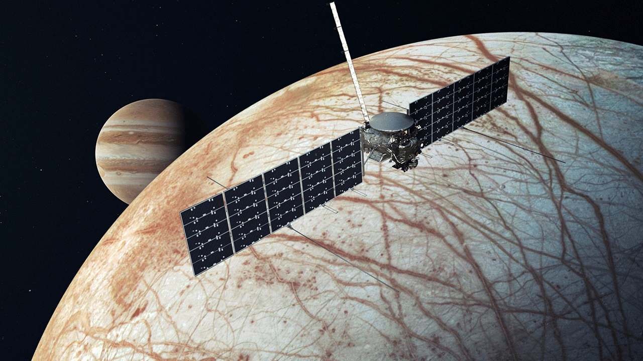 NASA vergibt SpaceX-Auftrag für erste Mission zum Jupitermond Europa NASA vergibt SpaceX-Auftrag für erste Mission zum Jupitermond Europa
