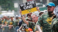 Hundreds of Alabama coal miners protest outside BlackRock's NYC headquarters