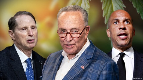Federal marijuana legalization plan to be unveiled by Sens. Schumer, Wyden, Booker