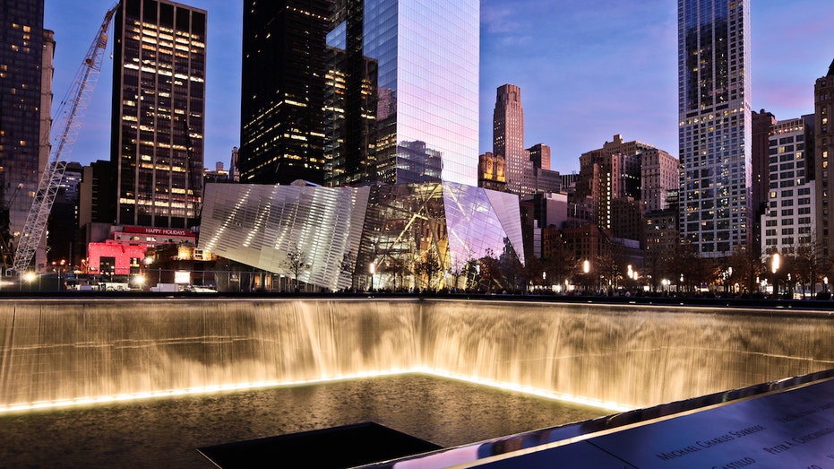 The 9/11 National Memorial in NYC