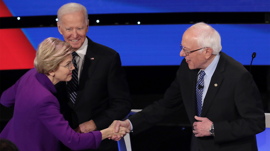 Elizabeth-Warren-Joe-Biden-Bernie-Sanders-Democratic-Debate