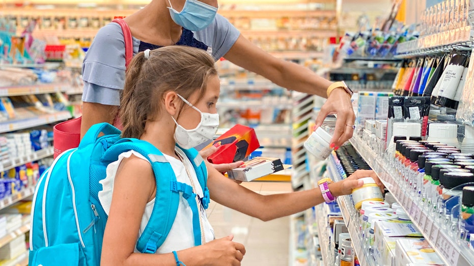 back to school shopping