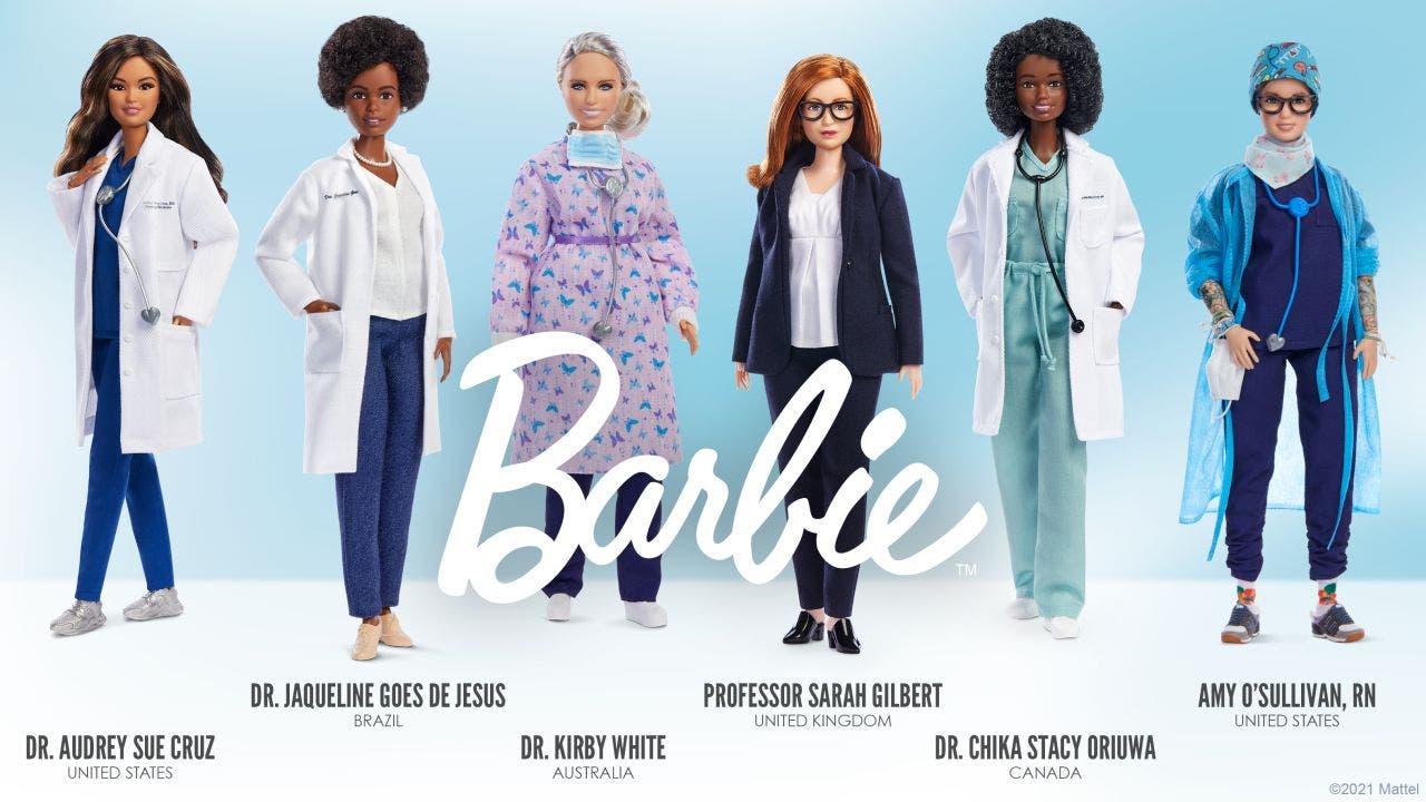 Barbie honoring real-life pandemic first responders with medical role model dolls - Fox Business
