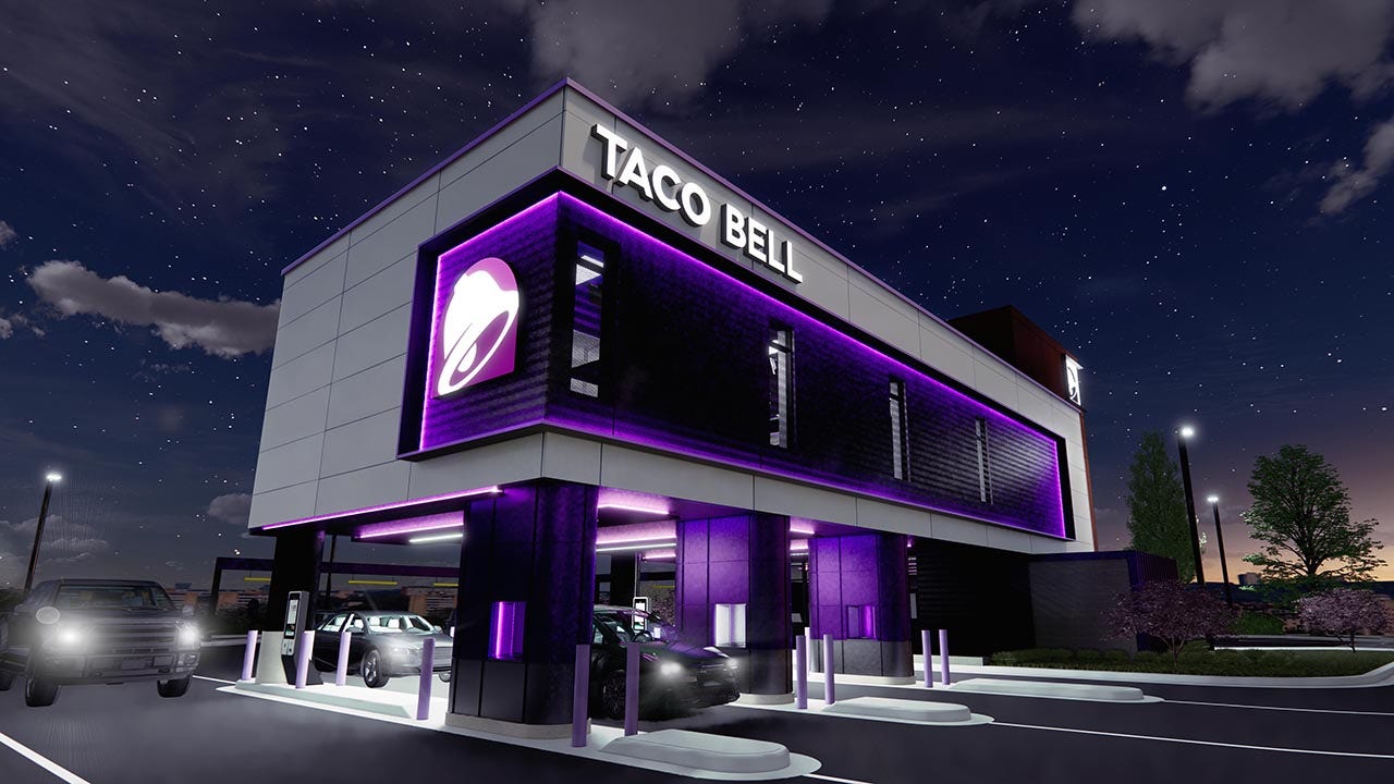 Taco Bell teases 4lane drivethru concept restaurant with contactfree