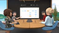 Facebook launches virtual-reality work app for meetings