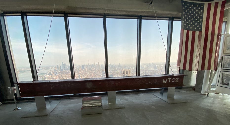 Each World Trade Center building is reinforced by a two-foot thick concrete core and steel columns and outfitted with wide emergency staircases and high-standard air circulation and filtration systems. 