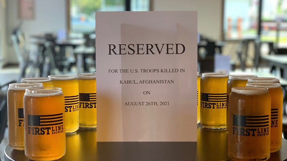 Remembering US soldiers killed in Kabul: Breweries reserve 13 drinks for fallen service members