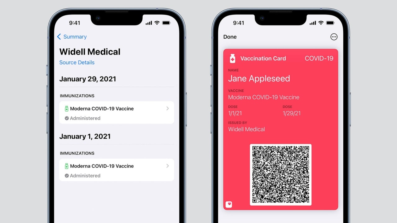 Apple Wallet will soon allow users to add COVID-19 vaccination card - Fox Business