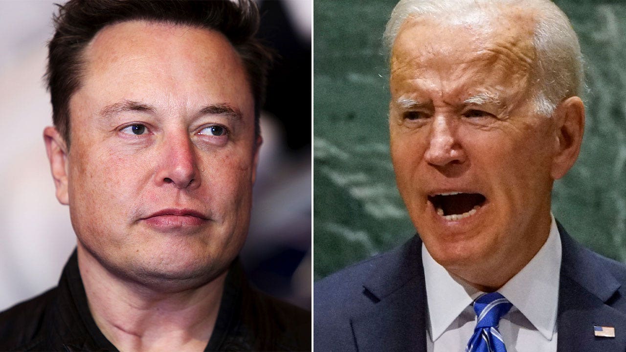 Elon Musk says Biden treats Americans ‘like fools’ after president meets with GM, Ford execs on electric cars