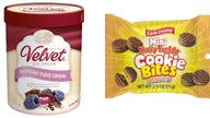 Dessert items recalled over allergy concerns