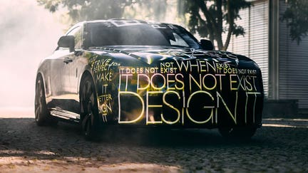 Rolls-Royce Spectre electric car coming in 2023