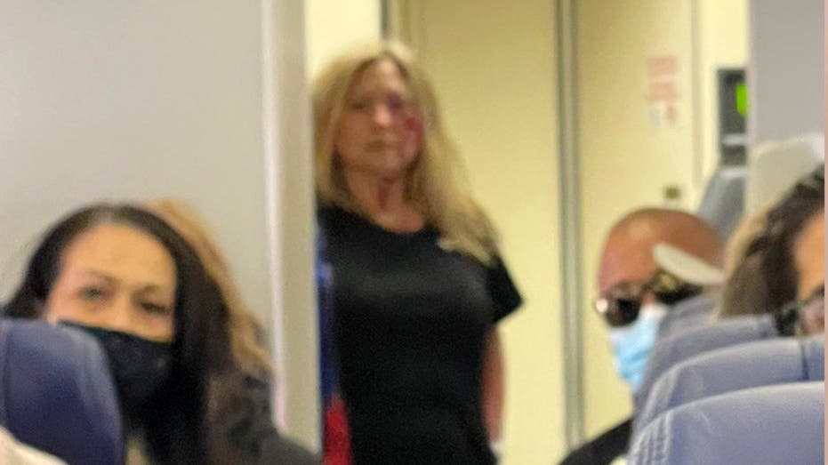 Southwest flight attendant attacked