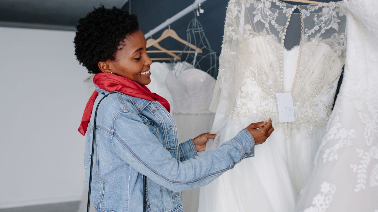 Wedding dress delays due to supply 