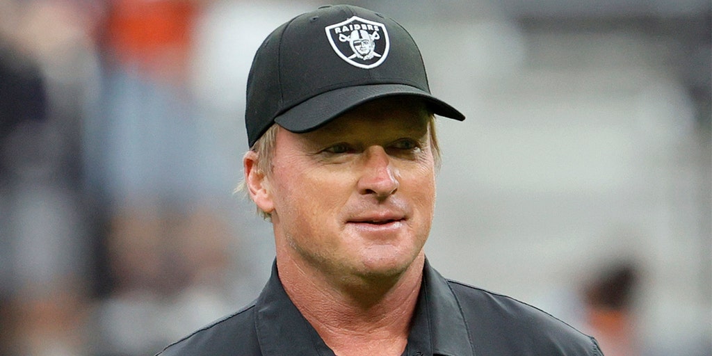 Jon Gruden out as Raiders coach amid scandal, Jon Gruden, email, Las Vegas  Raiders, coach, Jon Gruden out as Raiders coach amid scandal over past  racist and homophobic e-mails.