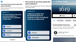 Facebook slammed for promoting 1619 Project content: 'Utterly irresponsible'
