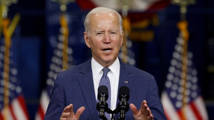 U.S. President Joe Biden delivers remarks on his Build Back Better infrastructure agenda at the NJ TRANSIT Meadowlands Maintenance Complex in Kearny, New Jersey, U.S., October 25, 2021. REUTERS/Jonathan Ernst/File Photo - Fox Business News