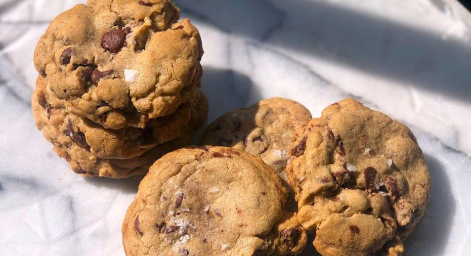 Chocolate chip cookies soft