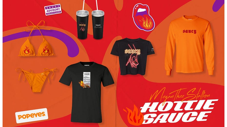 Merchandising di Megan The Stallion Popeyes