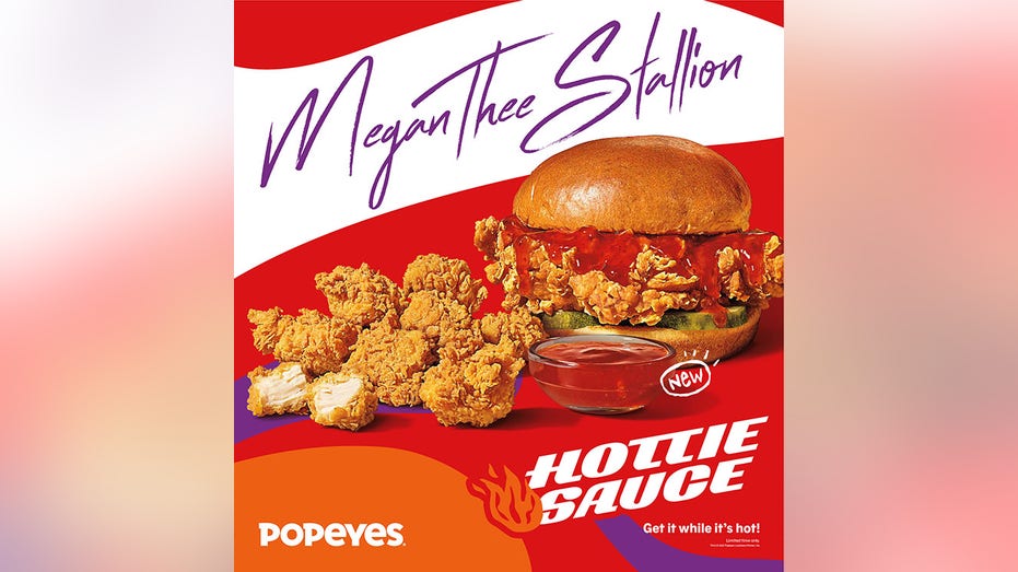 Megan Thee Stallion Popeyes food