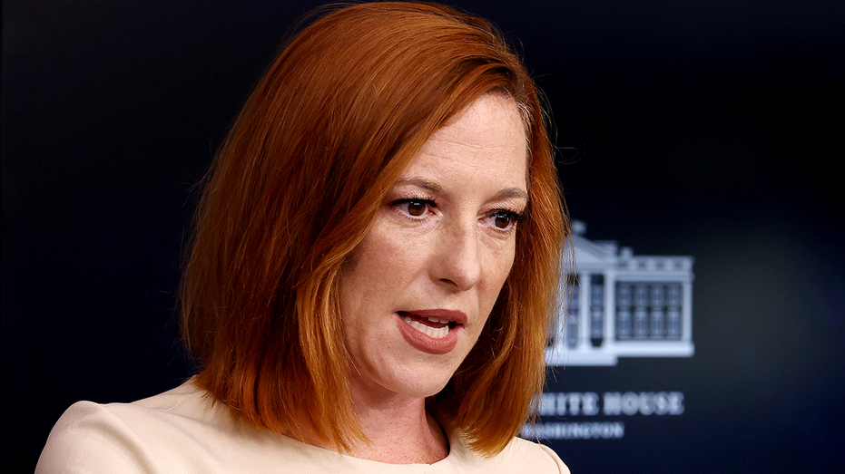 WASHINGTON, DC - OCTOBER 04: White House Press Secretary Jen Psaki calls on reporters during the daily news conference in the Brady Press Briefing Room at the White House on October 04, 2021 in Washington, DC. Psaki fielded questions about the looming federal debt limit, the ongoing budget negotiations with Democrats in Congress, the Pandora Papers and other topics.