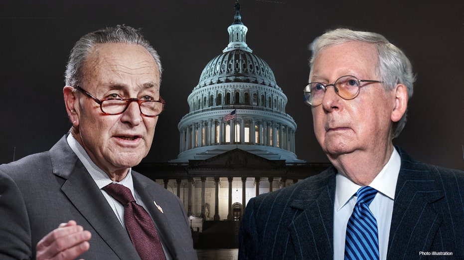 Chuck Schumer Mitch McConnell rail strike